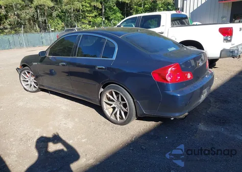 2006 Infiniti G35X z USA, uszkodzony, nr VIN JNKCV51FX6M609403